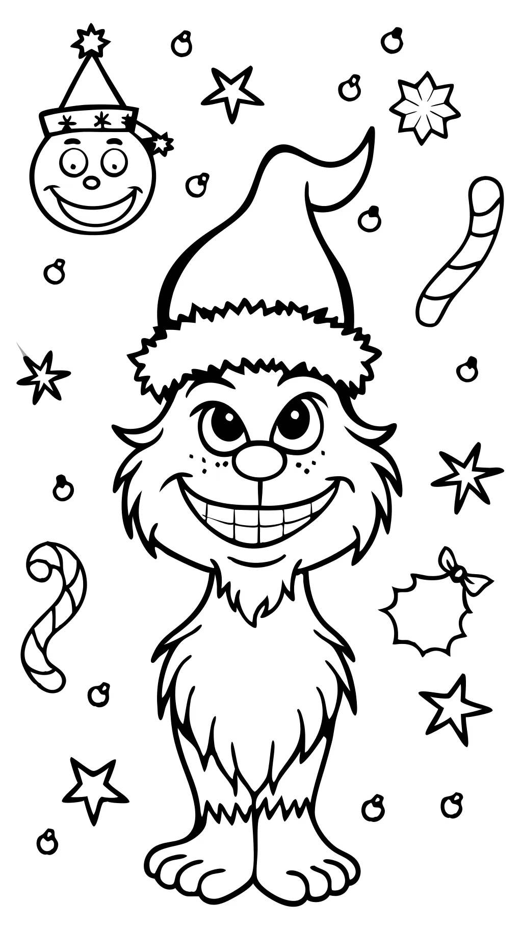 coloriages sans grinch